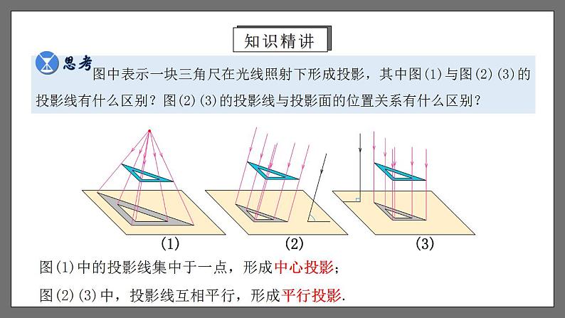 人教版数学九年级下册 29.1 《投影》课件+分层练习(含答案解析)04