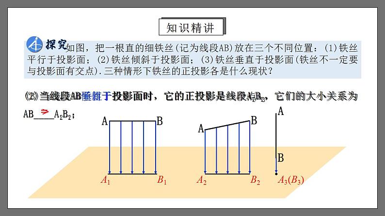 人教版数学九年级下册 29.1 《投影》课件+分层练习(含答案解析)07