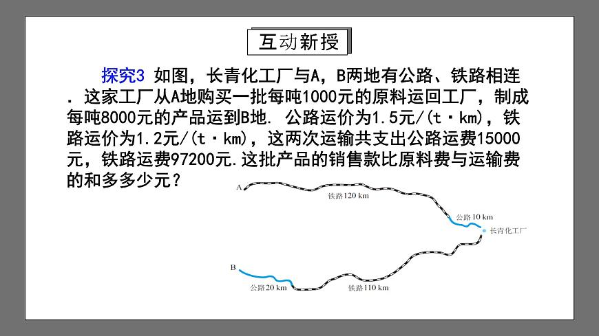 人教版數(shù)學(xué)七年級下冊 8.3《實際問題與二元一次方程組》第3課時 課件第4頁