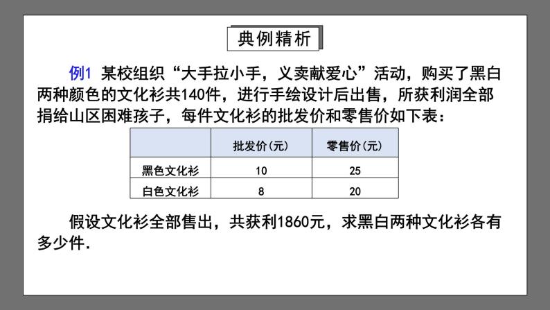 人教版数学七年级下册 8.3《实际问题与二元一次方程组》共3课时 课件+重难点专项练习（含答案解析）08