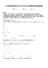 辽宁省丹东市第十四中学2023-2024学年九上数学期末综合测试模拟试题含答案