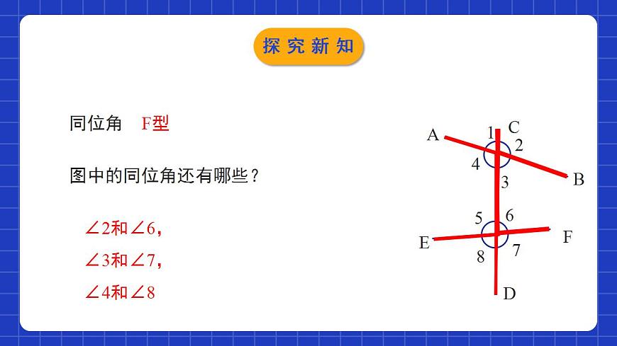北師大版數(shù)學七年級下冊 2.2.1《探索直線平行的條件》第1課時 課件第8頁