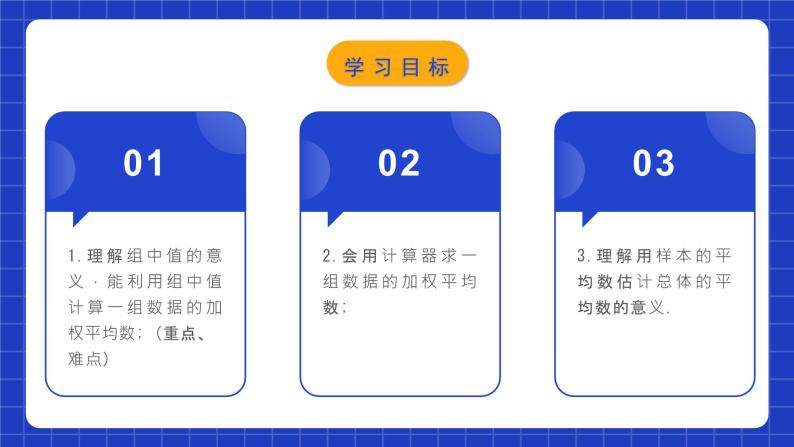 人教版数学八年级下册 20.1.2《平均数（2）》课件+教学设计+导学案+分层练习（含答案解析）02