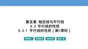 人教版七年级下册5.3.1 平行线的性质教学课件ppt