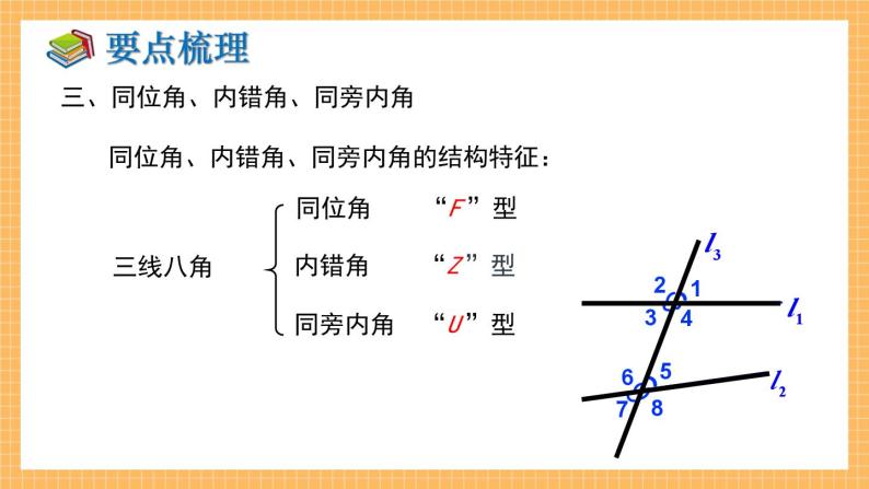 湘教版数学七年级下册  第4章 相交线与平行线 小结与复习 同步课件04