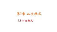 数学八年级下册第一章 二次根式1.1 二次根式教学ppt课件