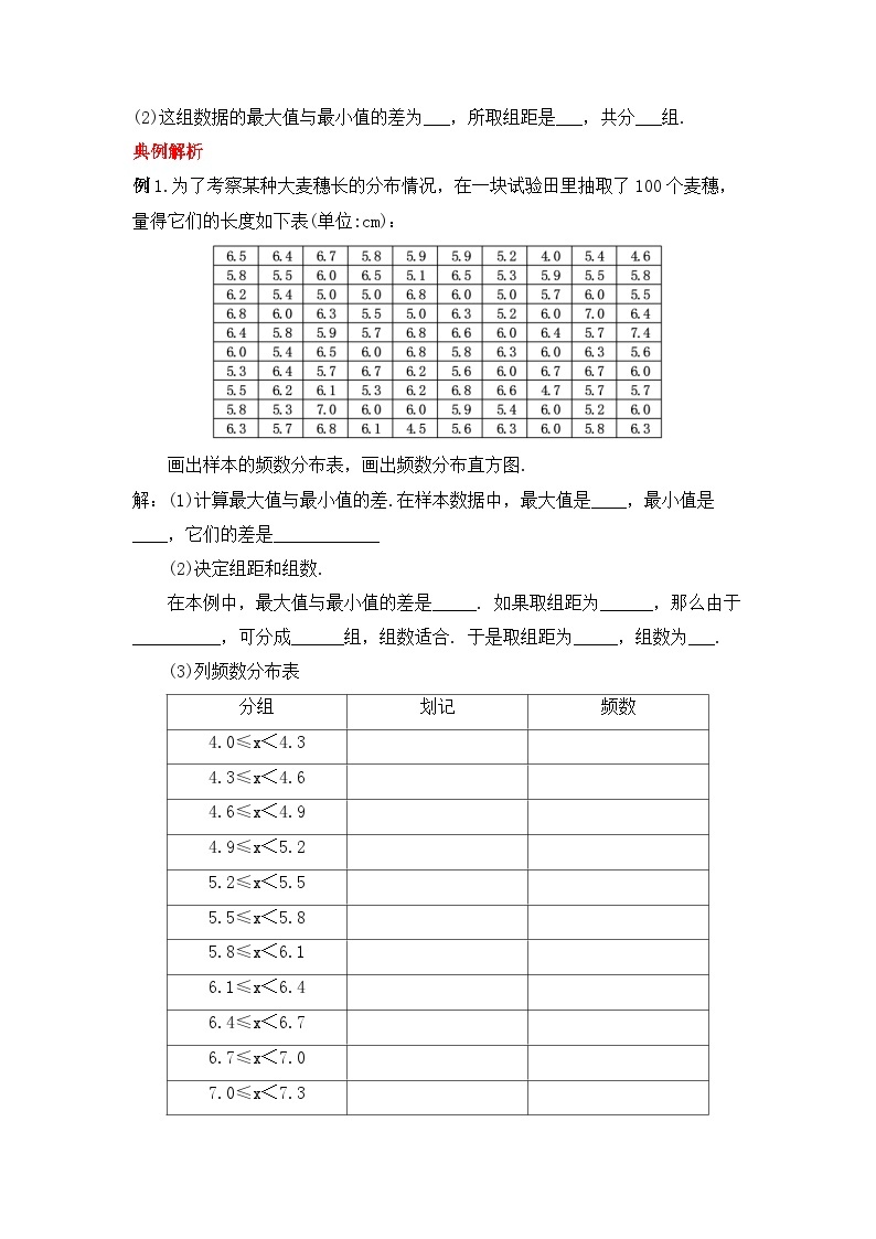 人教版数学七年级下册 10.2.2《直方图（2）》课件+教学设计+导学案+分层练习（含答案解析）02