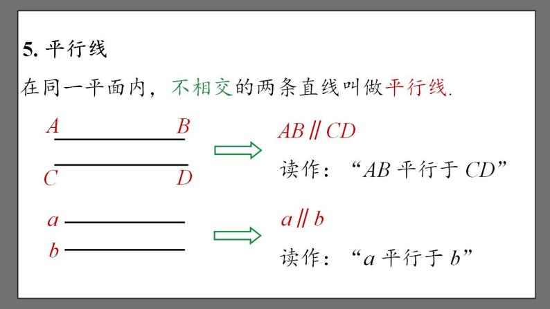 第五章《相交线与平行线》小结与复习 课件-人教版数学七年级下册08