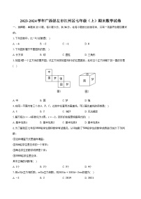 2023-2024学年广西崇左市江州区七年级（上）期末数学试卷（含解析）