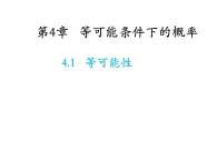 4.1 等可能性 苏科版数学九年级上册教学课件