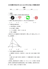 江西省赣州市经开区2023-2024学年九年级上学期期末数学试题