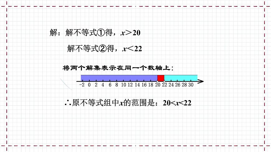 【精選備課】北師大版數(shù)學八年級下冊 2.6 一元一次不等式組（1）課件第7頁