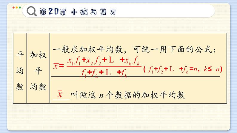 沪科数学8年级下册 第20章 小结与复习 PPT课件05