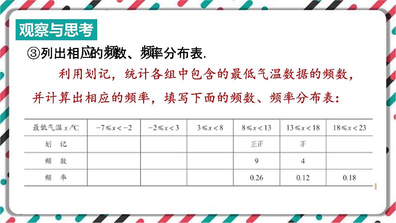青岛版数学九下 6.3 频数直方图(1)【课件PPT】第8页
