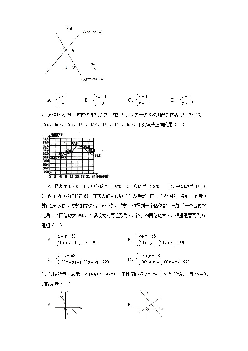 山东省青岛市崂山区崂山区育才学校2023-2024学年八年级上学期期末数学试题02