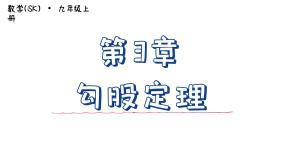 第3章 勾股定理-小结与思考 苏科版数学七年级上册教学课件