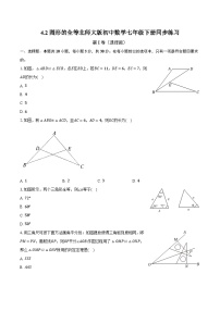 初中数学2 图形的全等精品练习