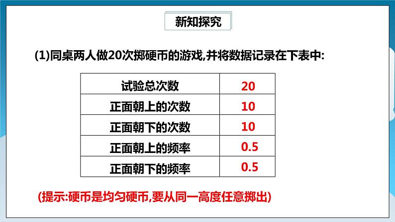 6.2.2《抛硬币试验》课件第6页