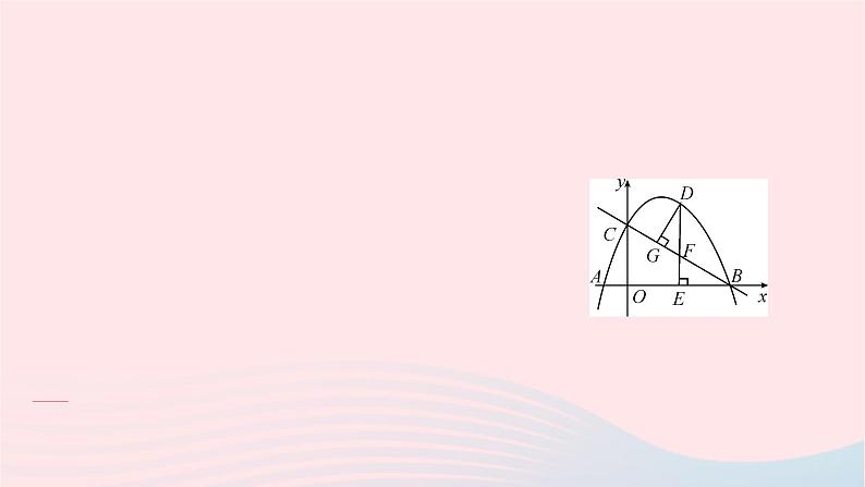 2024九年级数学下册第26章二次函数重难专题(五)二次函数的综合题作业课件新版华东师大版05
