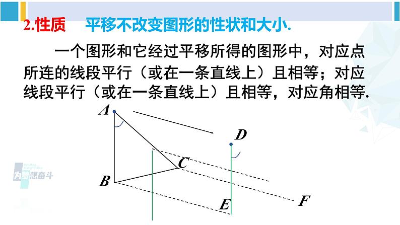 北师大版八年级数学下册 第三章 图形的平移与旋转 章末复习(课件)04