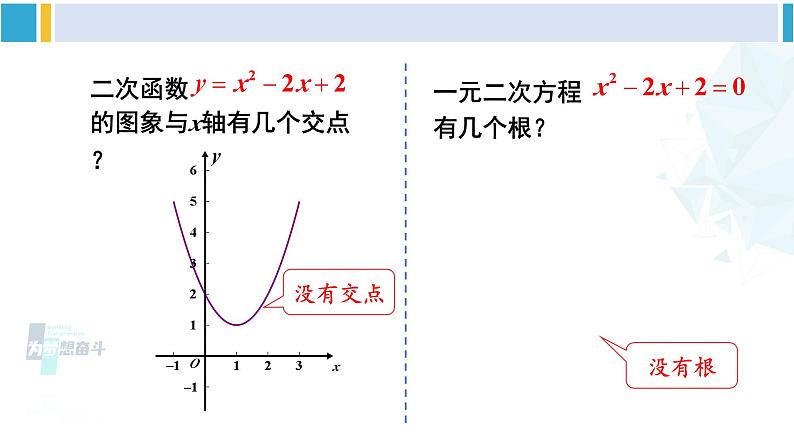 北师大版九年级数学下册 第二章 二次函数第一课时 二次函数与一元二次方程的关系(课件)第8页