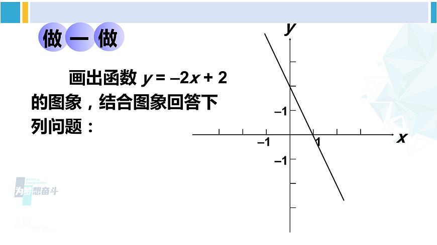華師大版八年級數(shù)學下冊 第17章 函數(shù)及其圖象 3.一次函數(shù)的性質(zhì)(課件)第8頁