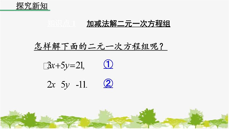 人教版数学七年级下册 8.2 消元——解二元一次方程组(第2课时)课件第4页