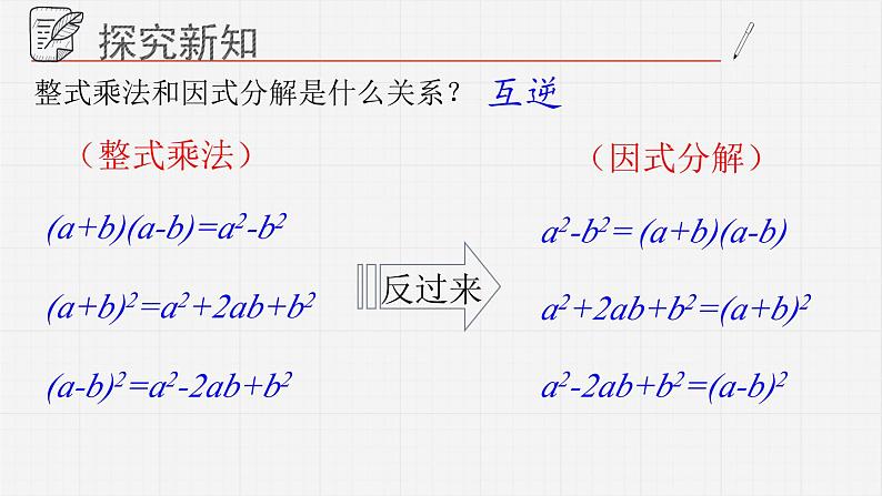 12.4.1用公式法进行因式分解课件 青岛版数学七年级下册04