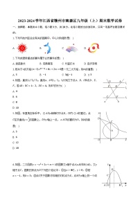 2023-2024学年江西省赣州市南康区九年级(上)期末数学试卷(含解析)