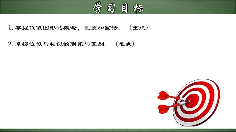 人教版九年级数学下册同步精品课堂 27.3.1 位似图形的概念及画法(课件)第2页