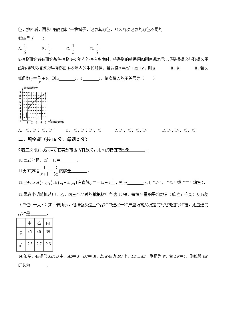 北京十一學校2023-2024學年九年級下學期開學考數(shù)學試題第2頁
