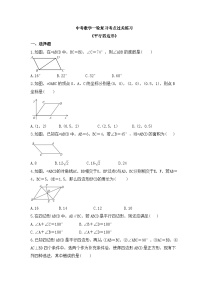 中考数学一轮复习考点过关练习《平行四边形》（含答案）