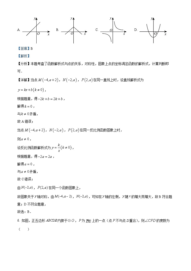15,浙江省湖州市吴兴区第四中学教育集团2023-2024学年九年级上学期期中数学试题03