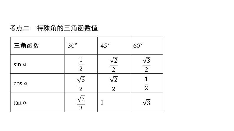 初中数学中考一轮复习第4章几何初步知识与三角形第17课时解直角三角形课件第5页
