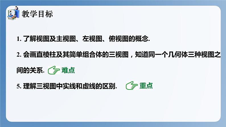湘教版数学九年级下册3.3三视图(第1课时) 同步课件02