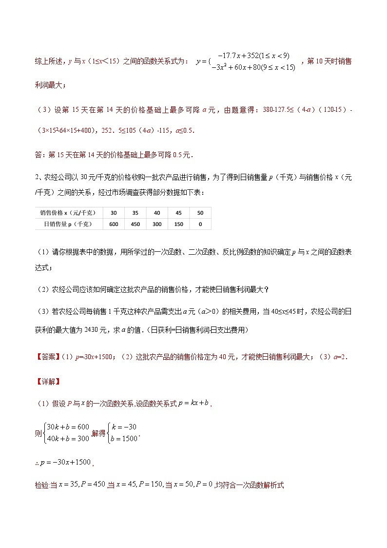 专题74 二次函数在实际应用中的最值问题-中考数学重难点专项突破(全国通用)02