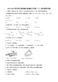 2023-2024学年河北省承德市承德县七年级(上)期末数学试卷(含详细答案解析)