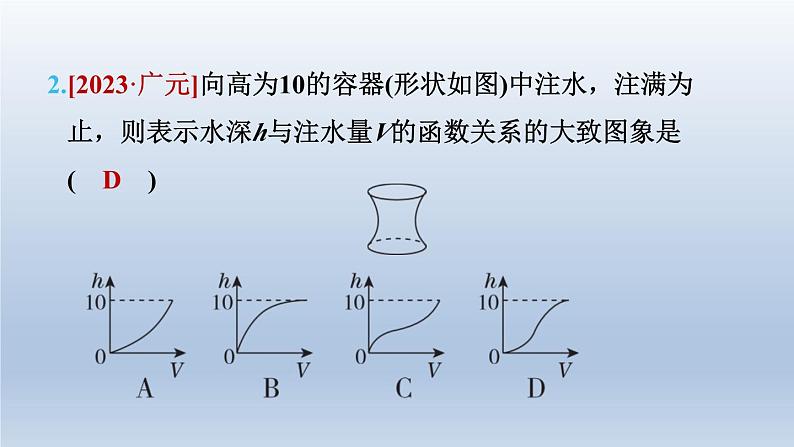 2024七下数学第三章变量之间的关系3用图象表示的变量间关系第1课时用曲线型图象表示的变量间关系课件(北师大版)第6页