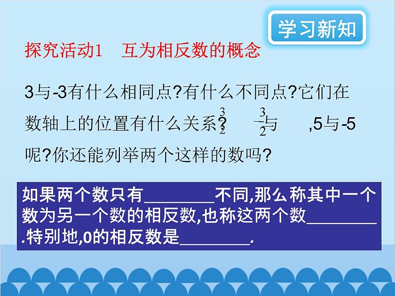 北师大版数学七年级上册 2.3 绝对值课件第3页