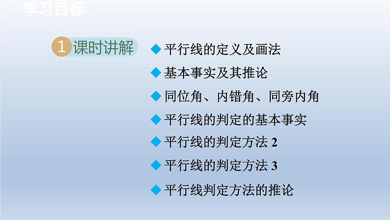 2024七下数学第10章相交线平行线和平移10.2平行线的判定课件(沪科版)第2页