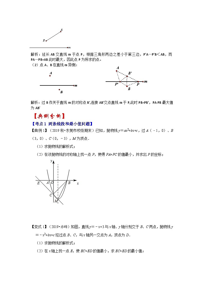 备战中考数学《重难点解读•专项训练》专题02 二次函数与将军饮马最值问题(知识解读)03