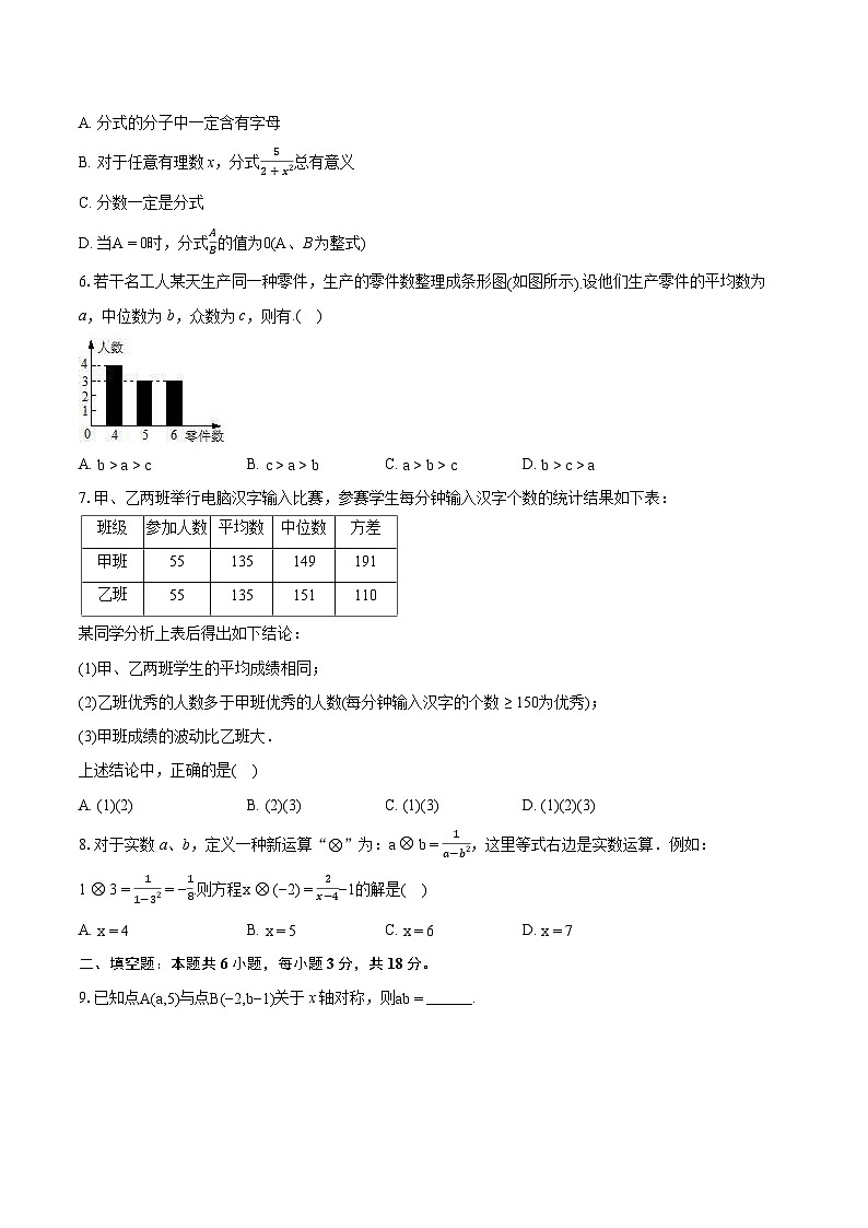 2023-2024学年山东省菏泽市成武县八年级(上)期末数学试卷(含详细答案解析)02