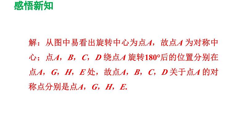 3.3 中心对称 北师大版八年级数学下册导学课件第7页