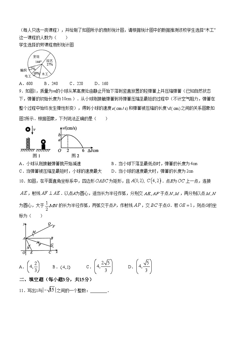 2024年河南省驻马店市平舆县中考一模数学模拟试题02