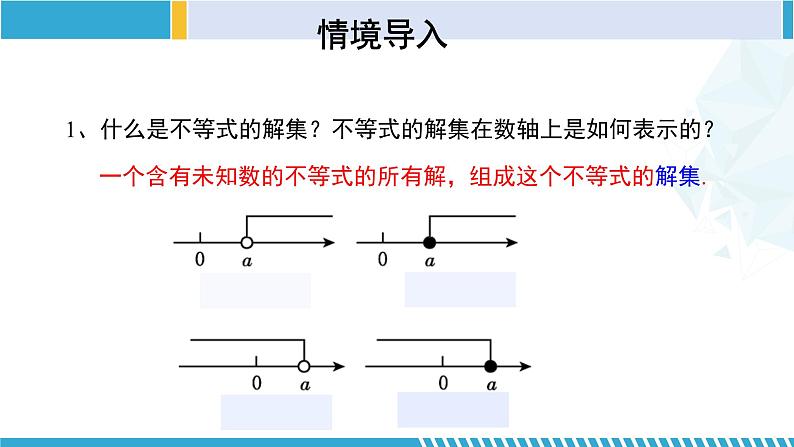 北师大版八年级数学下册同步精品课堂 2.4.1 一元一次不等式(第1课时)(课件)第3页