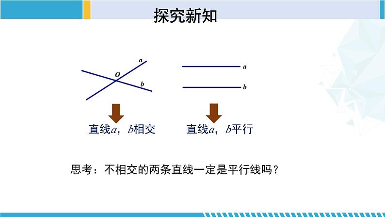 北师大版七年级数学下册同步精品课堂 2.1.1 两条直线的位置关系(第1课时)(课件)06