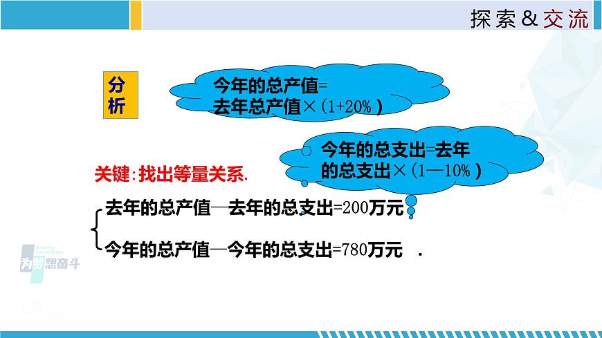 北師大版八年級(jí)上冊(cè)同步精品課件 5.4 應(yīng)用二元一次方程組-增收節(jié)支(第1課時(shí))(課件)第6頁