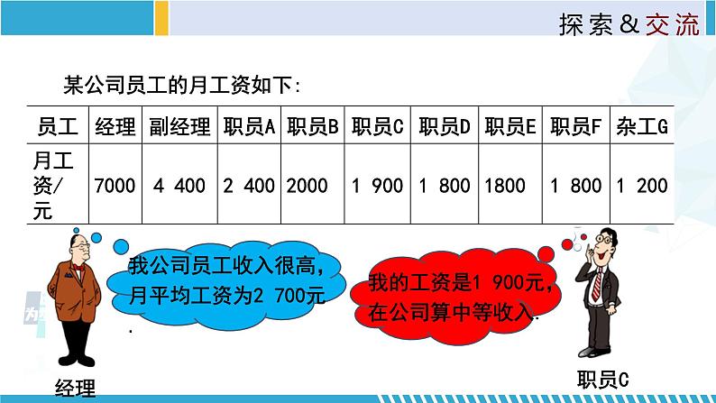 北师大版八年级上册同步精品课件 6.2 中位数与众数(课件)04