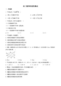 山東省聊城市莘縣春筍學校2023-2024學年八年級下學期3月月考數學試題（原卷版+解析版）