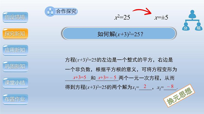 2024年八下数学第17章一元二次方程17.2配方法第1课时上课课件(沪科版)06